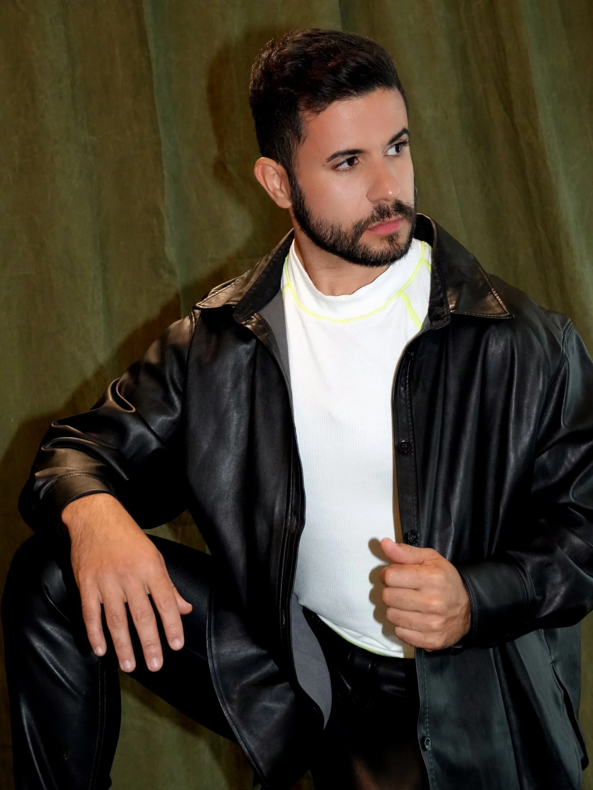 Portrait of Advin Illa, New York actor, filmmaker and U.S. Army veteran